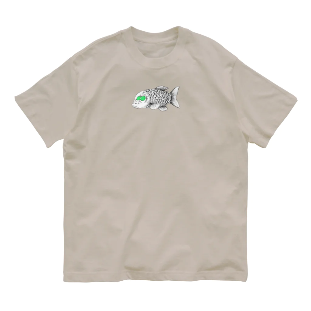 MoChi_Megのシンプルデメニギスイラスト Organic Cotton T-Shirt