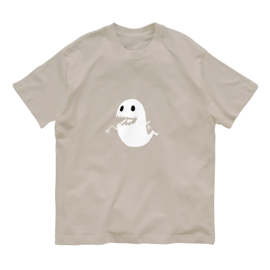 Bejopのオバケくん_1号 オーガニックコットンTシャツ