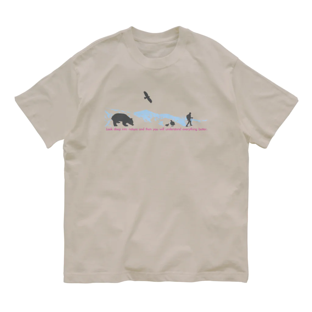kscotoの日本アルプス登山 Organic Cotton T-Shirt