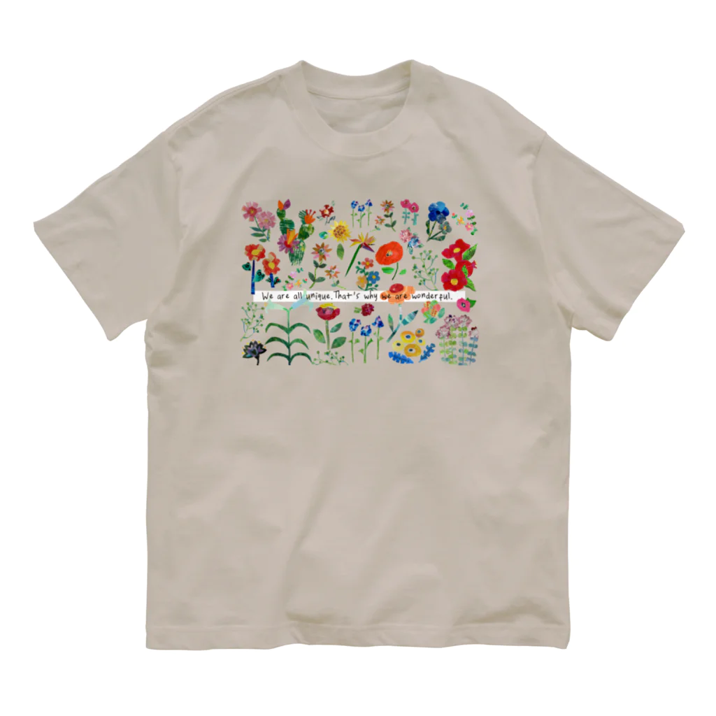 カラペハリエ®︎の［ちがい］ってカラフルじゃない？ Organic Cotton T-Shirt