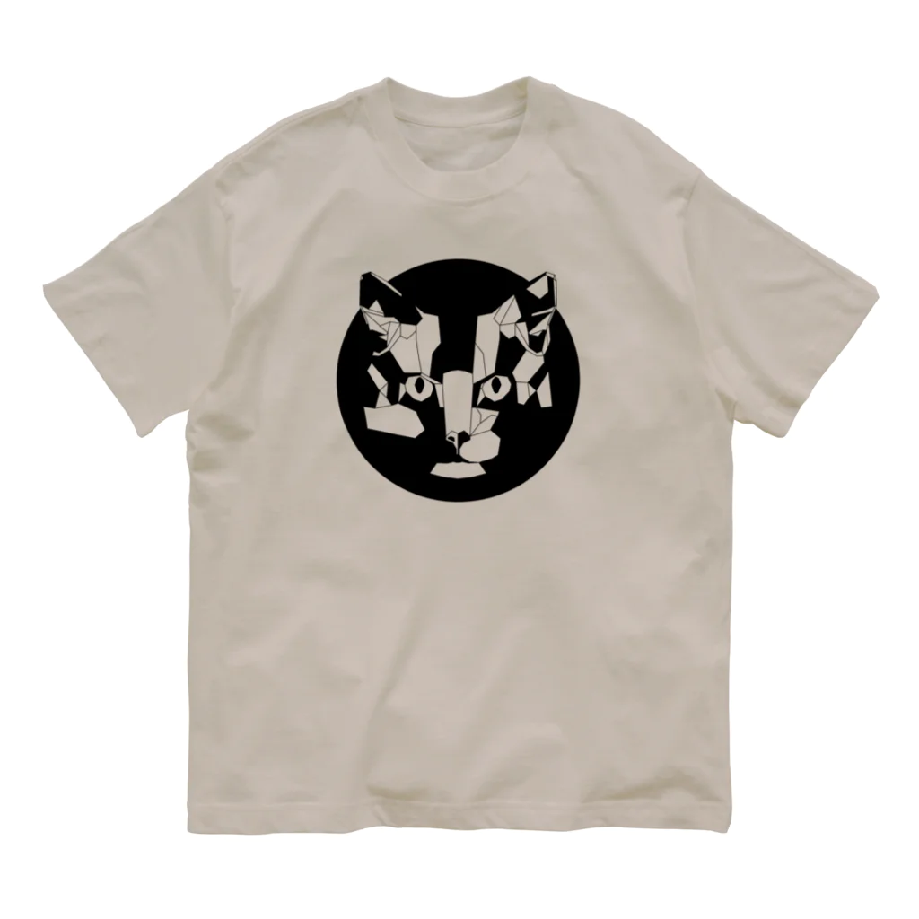 Fontaのジオメトリック猫 Organic Cotton T-Shirt