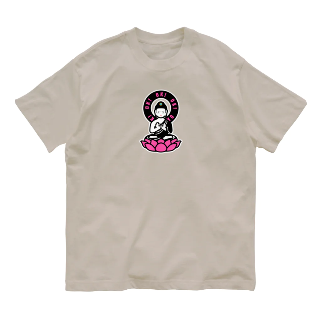 くねくね道のOK! BUDDHA Organic Cotton T-Shirt