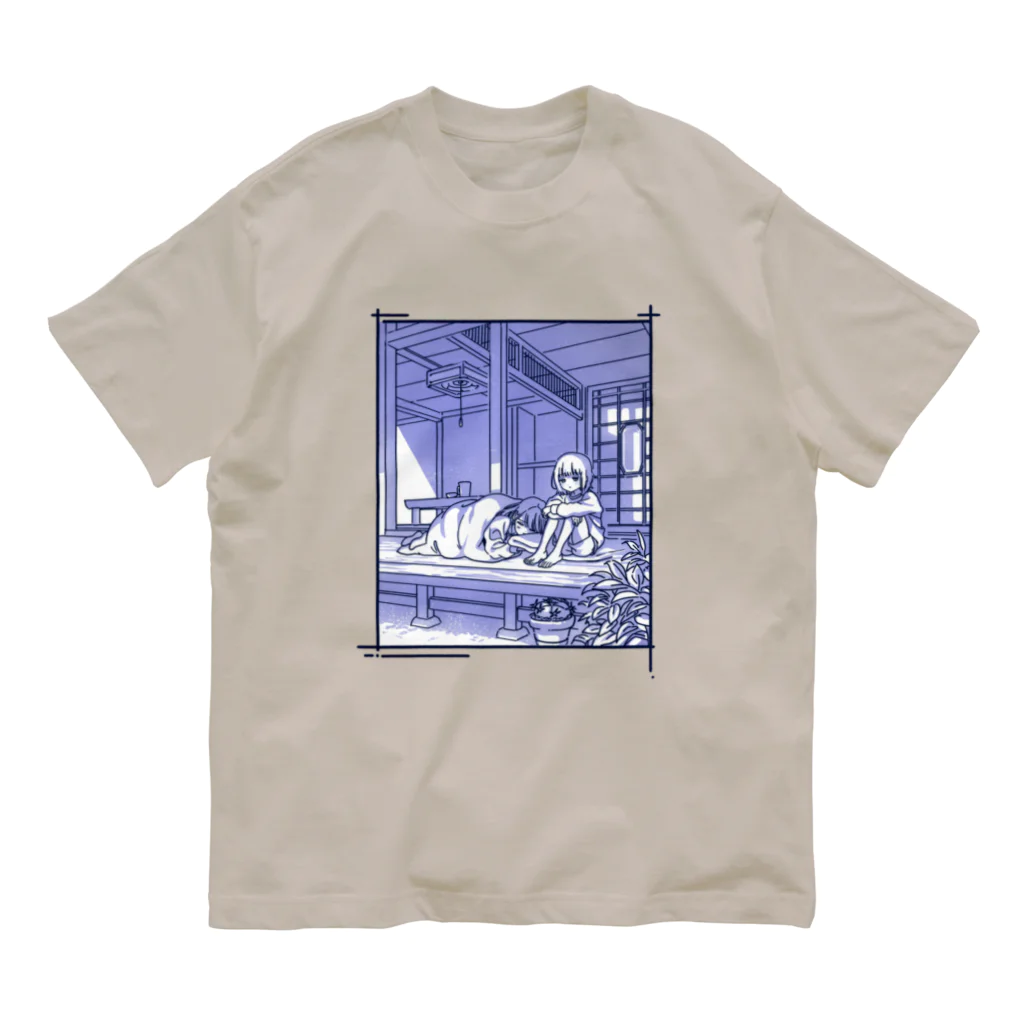 土星のふたりしずか Organic Cotton T-Shirt