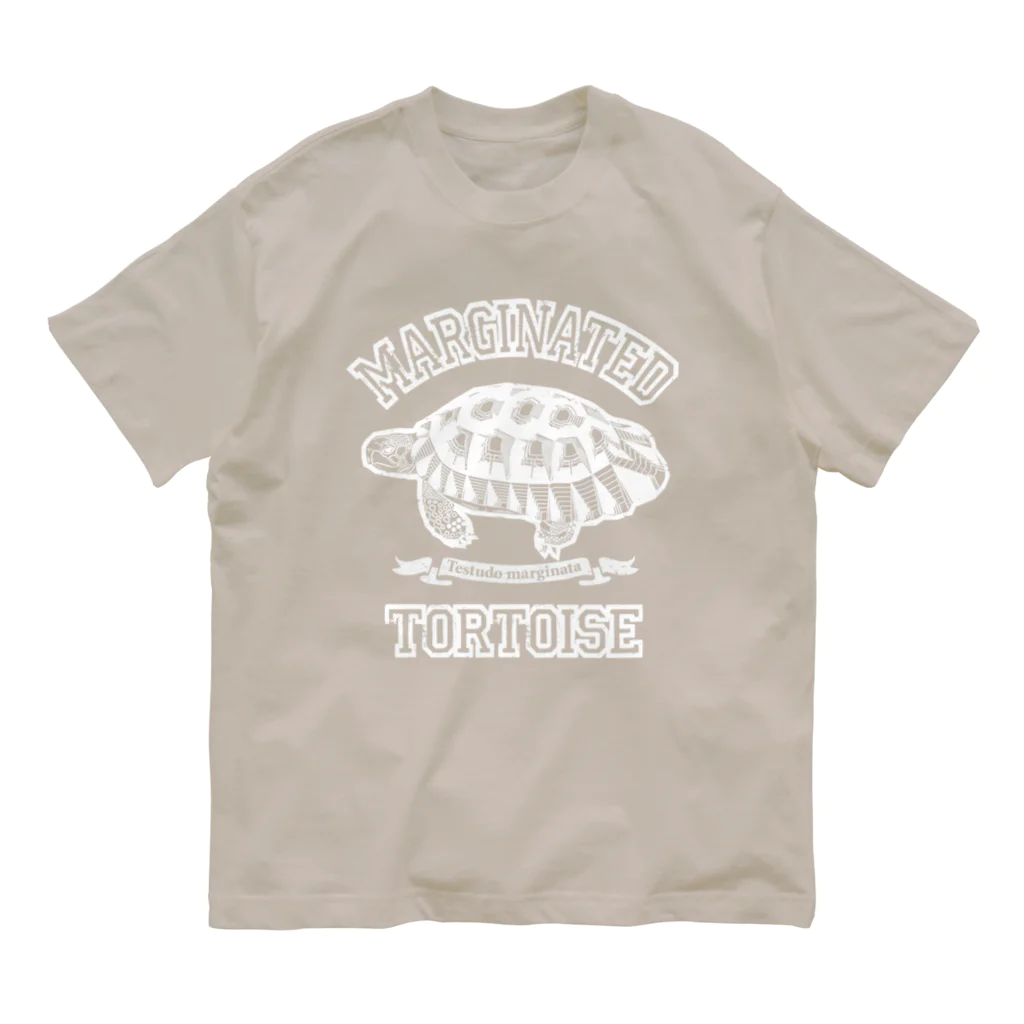 はやしりえのマルギナータさん　カレッジロゴ　その2 Organic Cotton T-Shirt