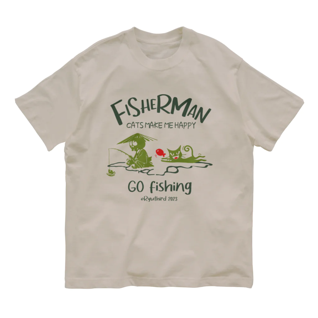 Ryuthirdのフィッシャー＆キャット Organic Cotton T-Shirt