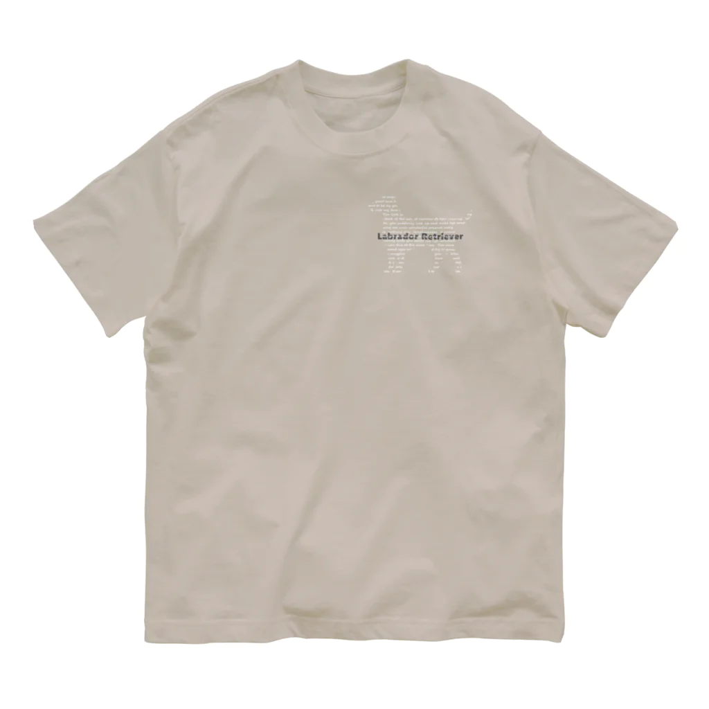 AtelierBoopのラブレター　ラブラドールW Organic Cotton T-Shirt