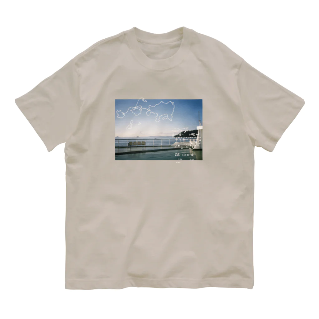 てとりあしとりの胡麻油がお出迎え オーガニックコットンTシャツ