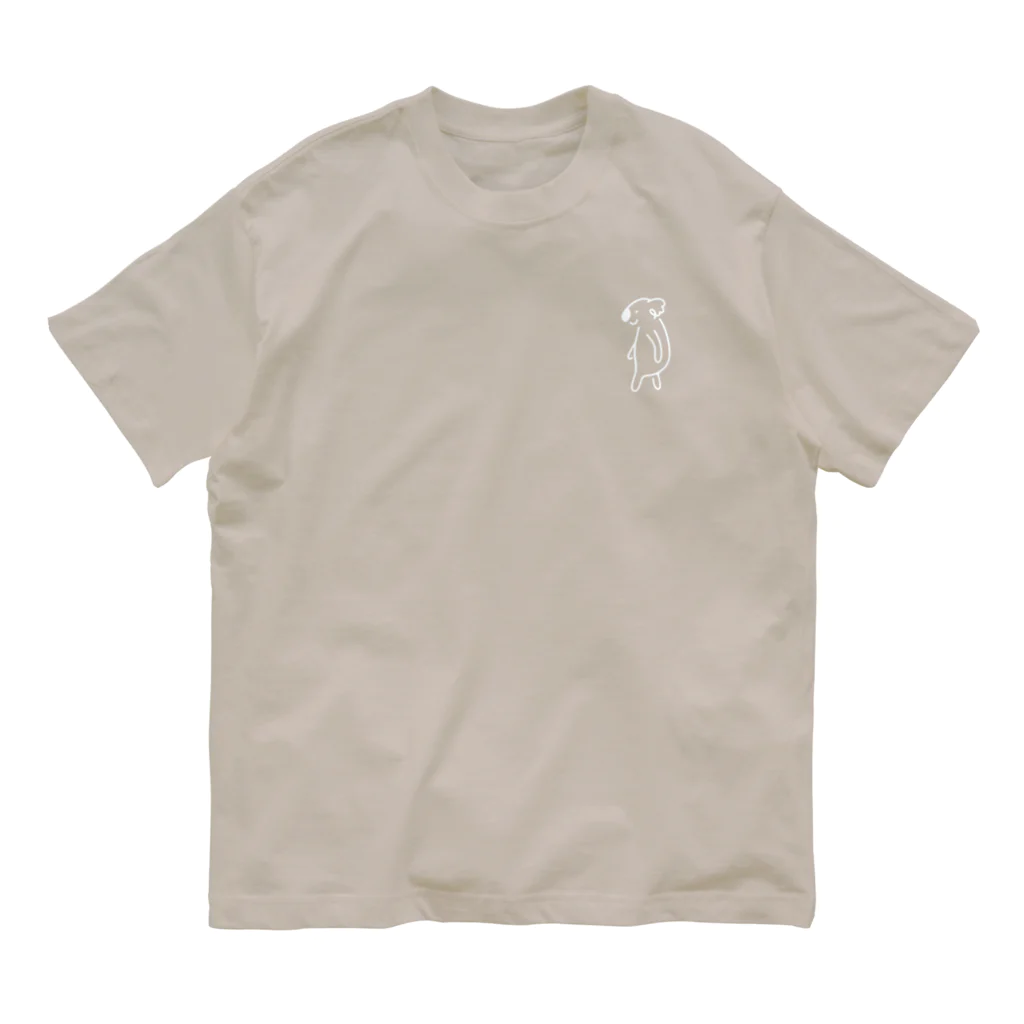 koala_shopの白いこあら Organic Cotton T-Shirt