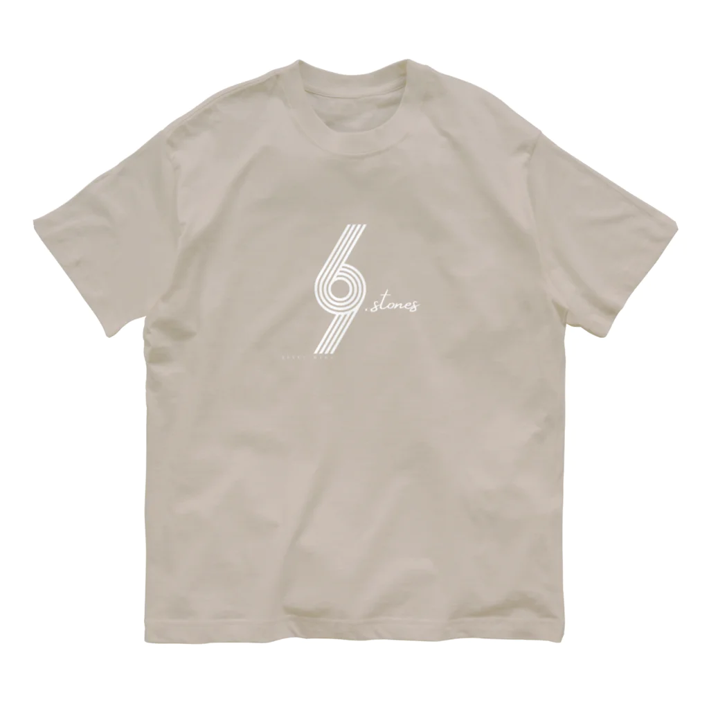 まみちょん【豆い洞】の69.STONES グッズ（白ロゴバージョン） Organic Cotton T-Shirt