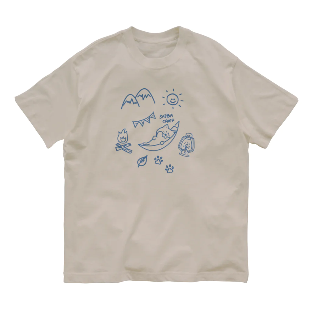 しっぽ堂のSHIBA CAMP オーガニックコットンTシャツ