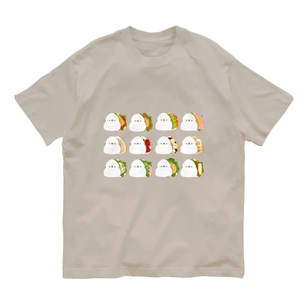 しろくま&ペンギン通信の挟みエナガ Organic Cotton T-Shirt