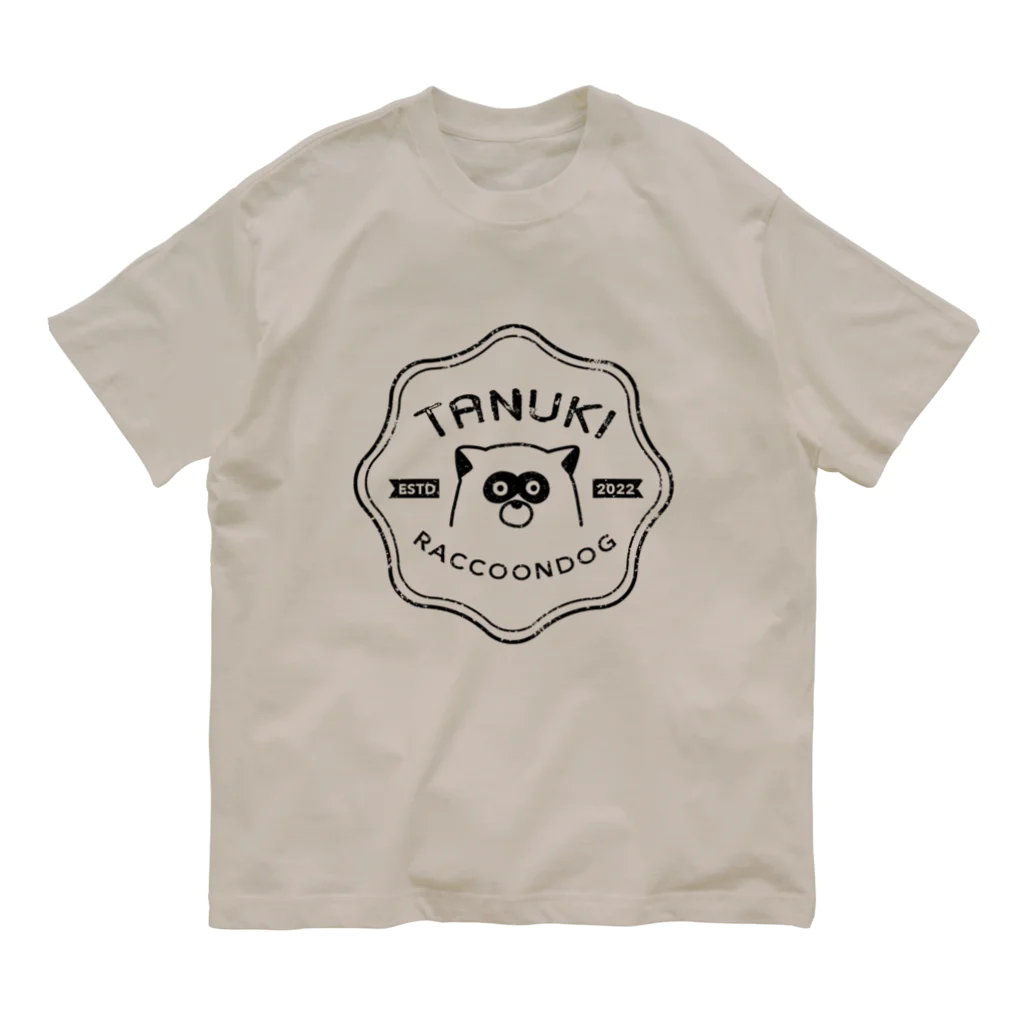 mogura_tanukiのtanuki_vintage04 Organic Cotton T-Shirt