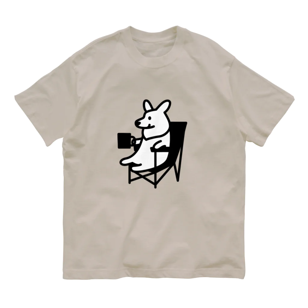 かめつるのコギキャン Organic Cotton T-Shirt