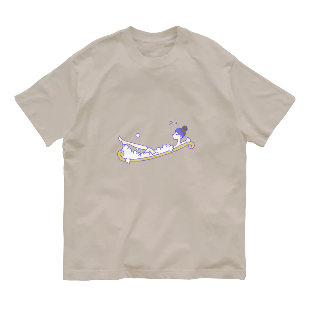 ふくむぎやのbathtime オーガニックコットンTシャツ