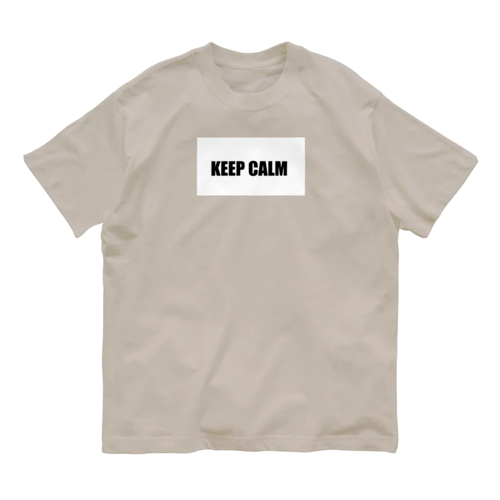 keep_calmのKEEP CALM オーガニックコットンTシャツ