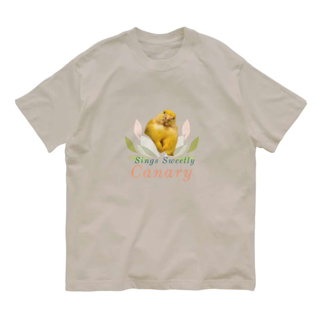 matatabi_koboのカナリア（レモン） オーガニックコットンTシャツ