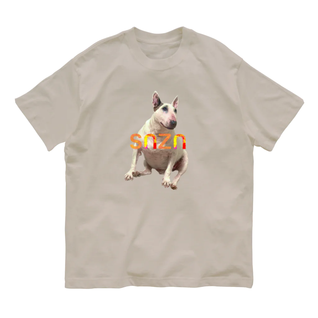 snznのsnzn_BullTerrier Organic Cotton T-Shirt