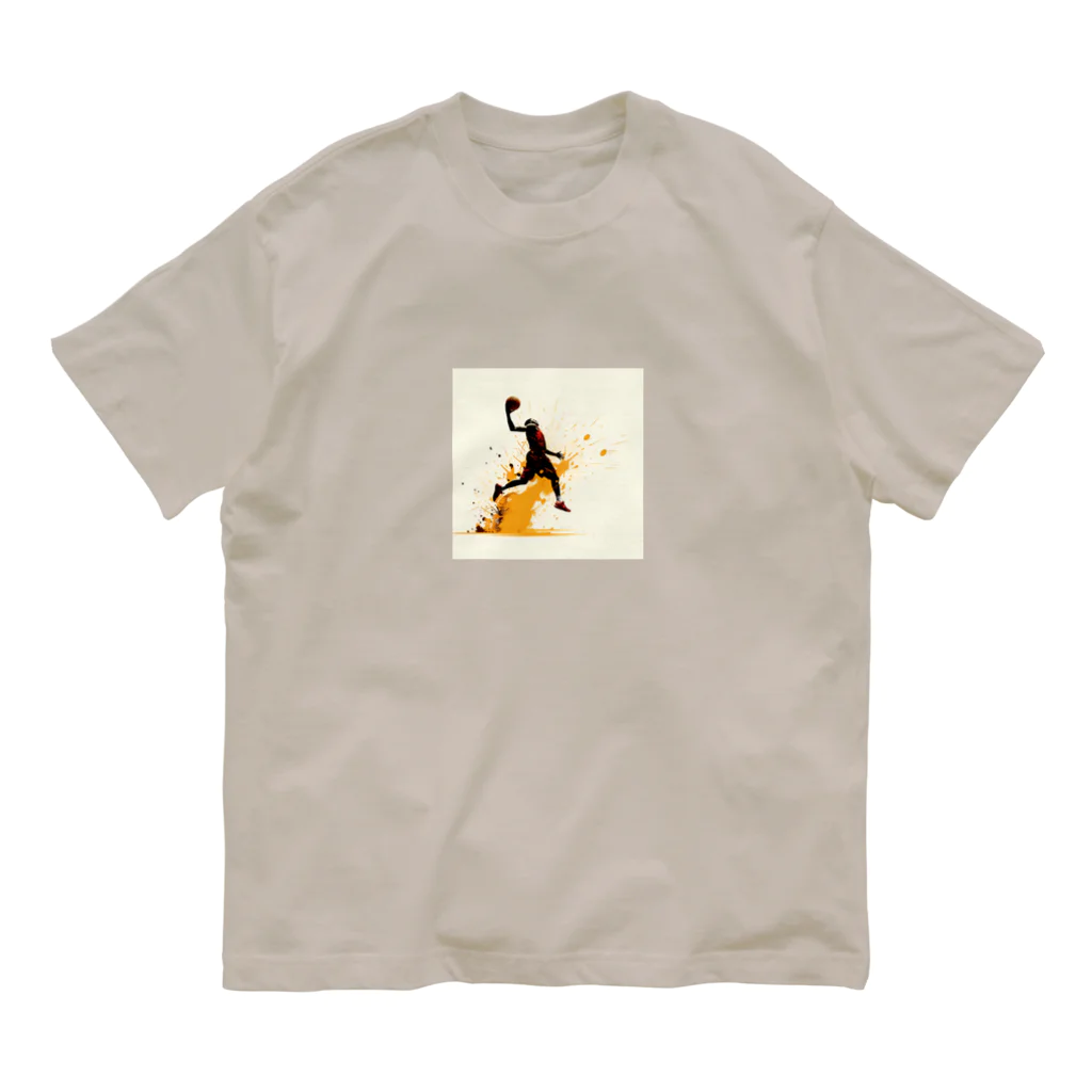 momokarinのバスケットボール #01 Organic Cotton T-Shirt