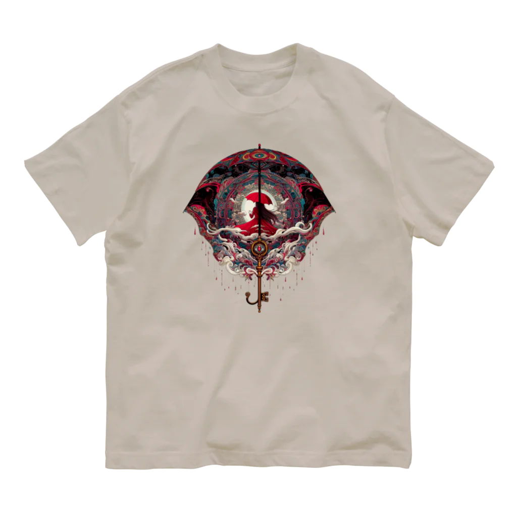 zaisuの幻想的 オーガニックコットンTシャツ