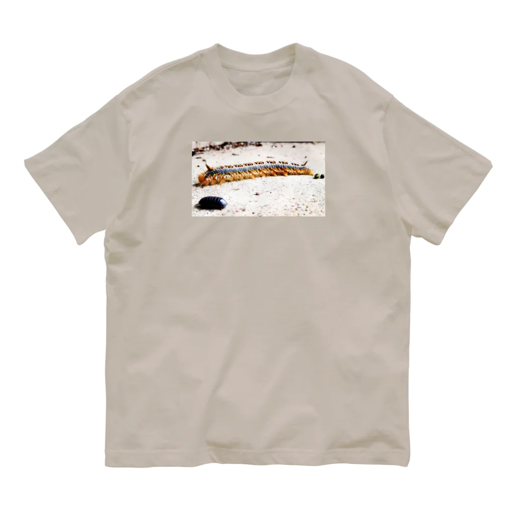 ムシメジーのヨシカレハ氏 Organic Cotton T-Shirt