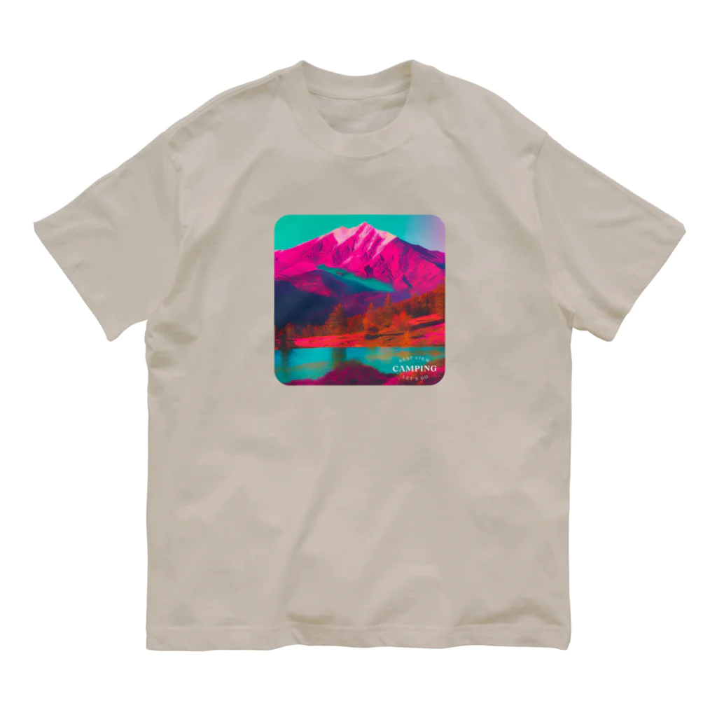 assorted boxのI want to go camping オーガニックコットンTシャツ