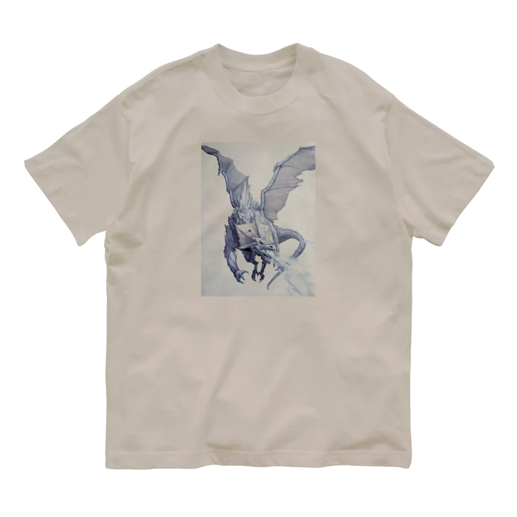 Audio TravellersのBlizzard Dragon オーガニックコットンTシャツ