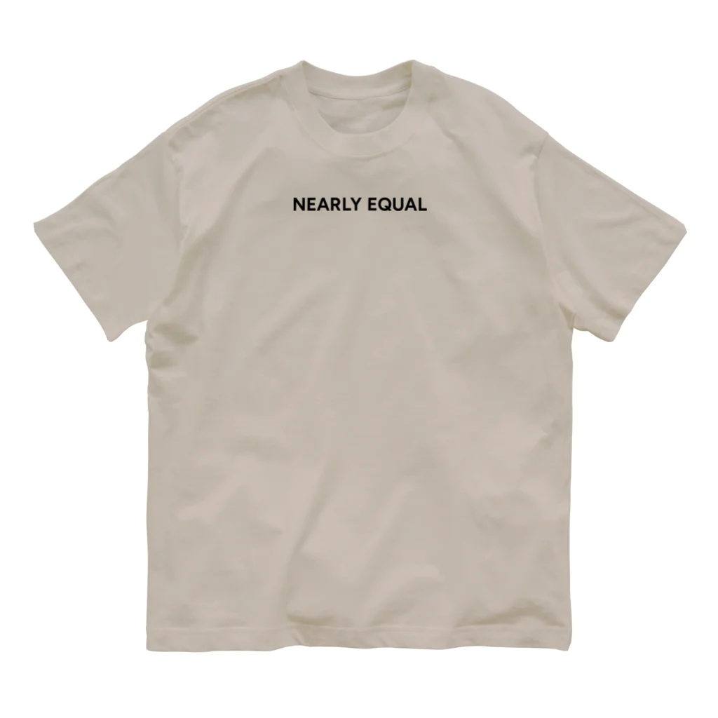 NEARLY EQUALのNEARLY EQUAL オーガニックコットンTシャツ