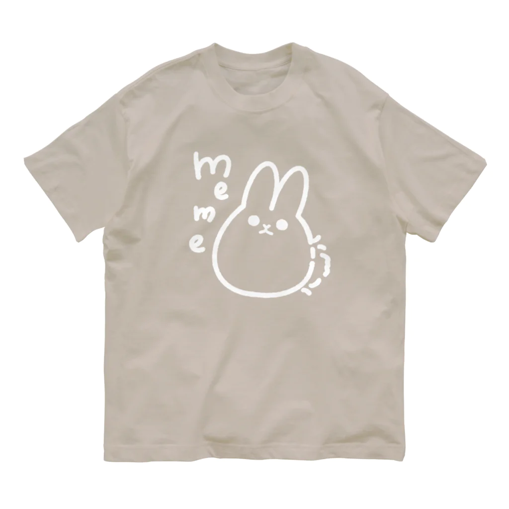 nagiのうさぎのmeme Organic Cotton T-Shirt