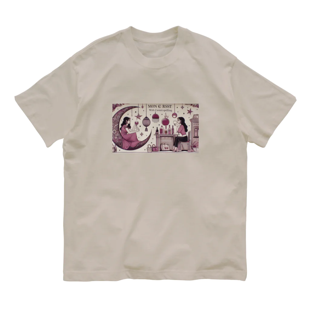 MOONY'S Wine ClosetのExotic オーガニックコットンTシャツ