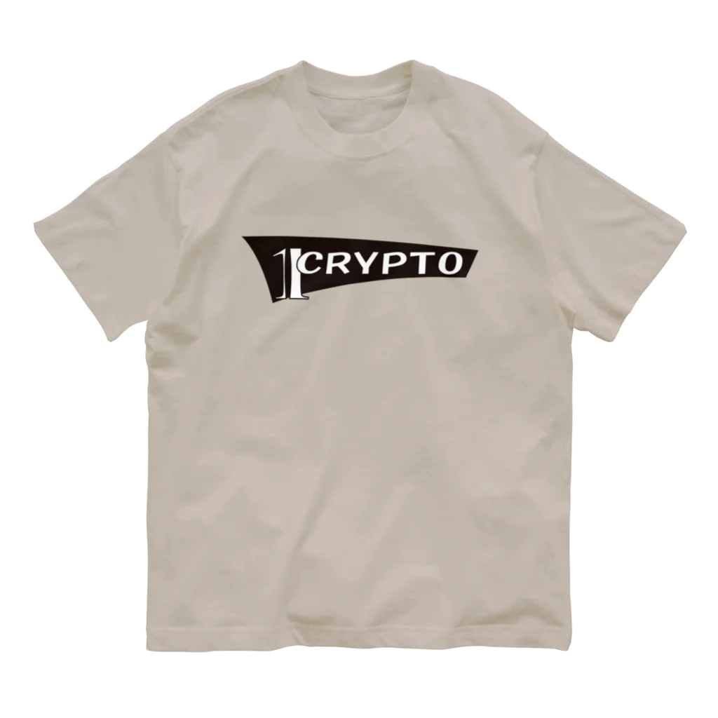 1CryptoMuzikの１CryptoMuzik オーガニックコットンTシャツ