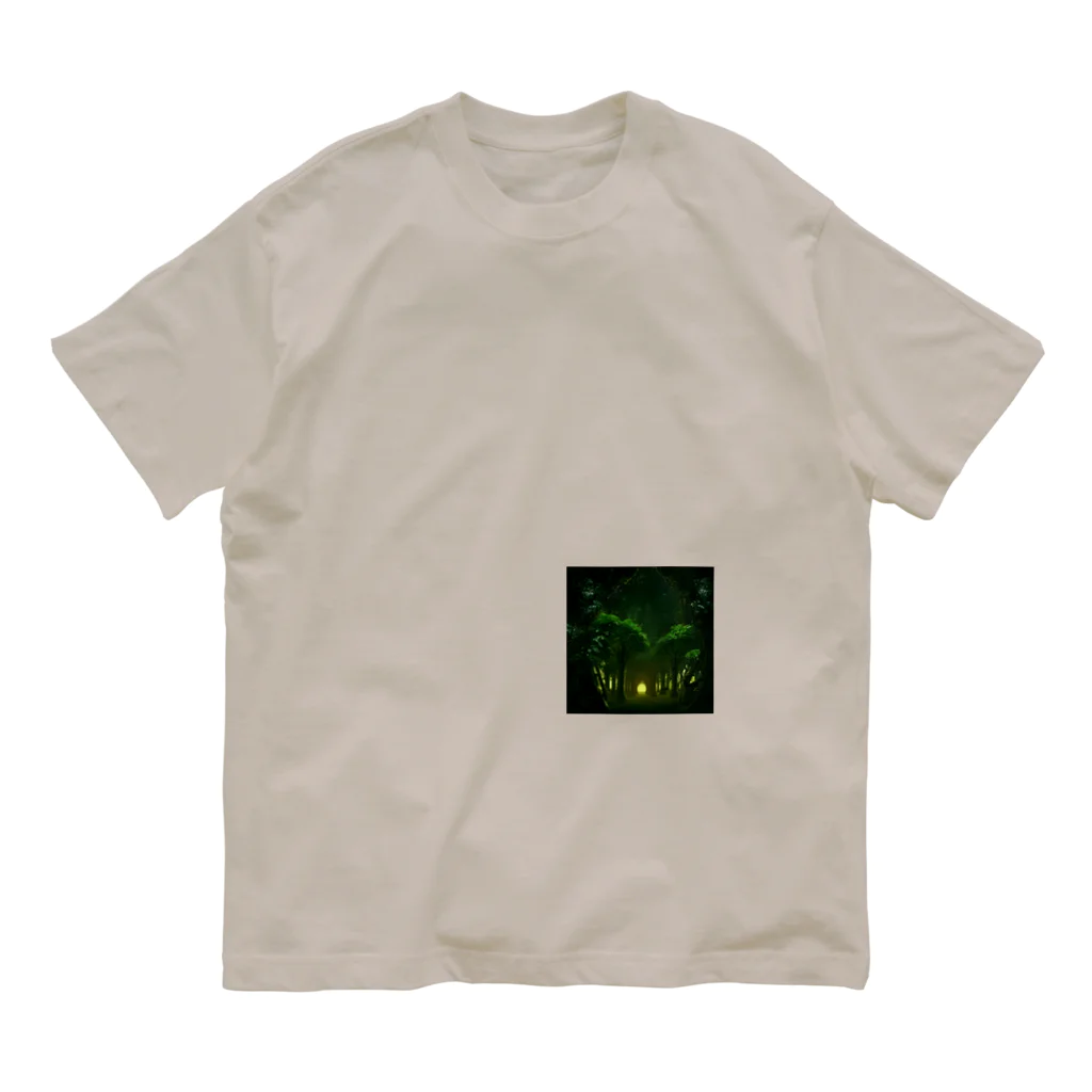 million-mindの異世界へと続く森 Organic Cotton T-Shirt