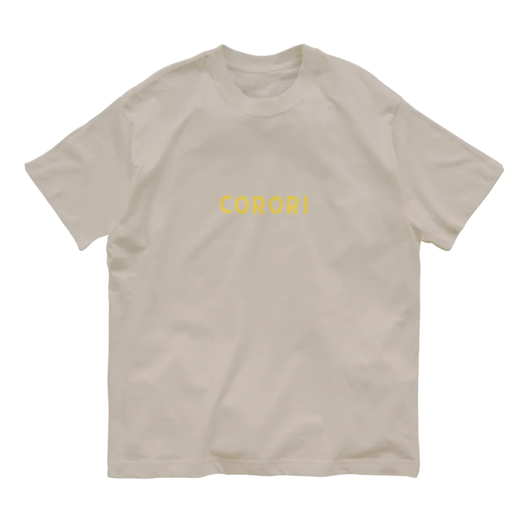 CORORIの独自ブランド”CORORI” Organic Cotton T-Shirt