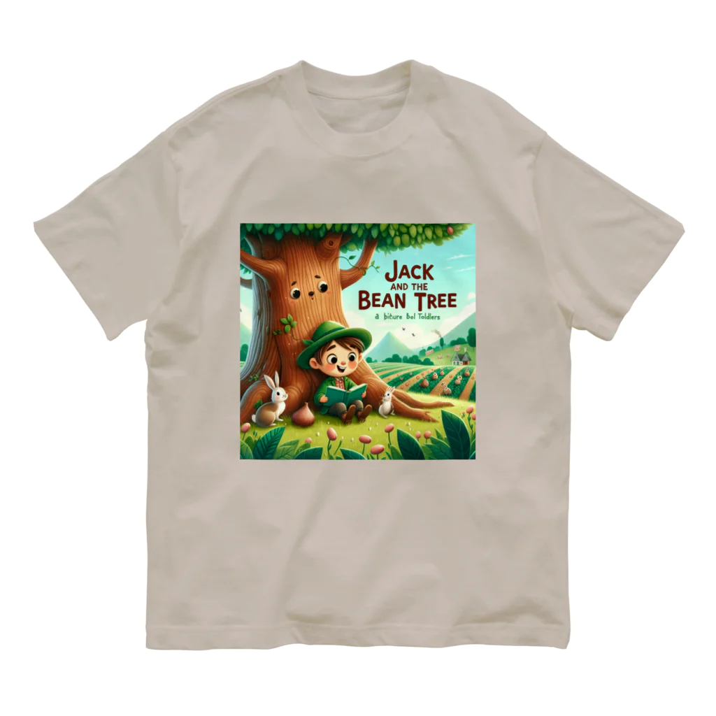 room-chaconneのジャックと豆木木 Organic Cotton T-Shirt