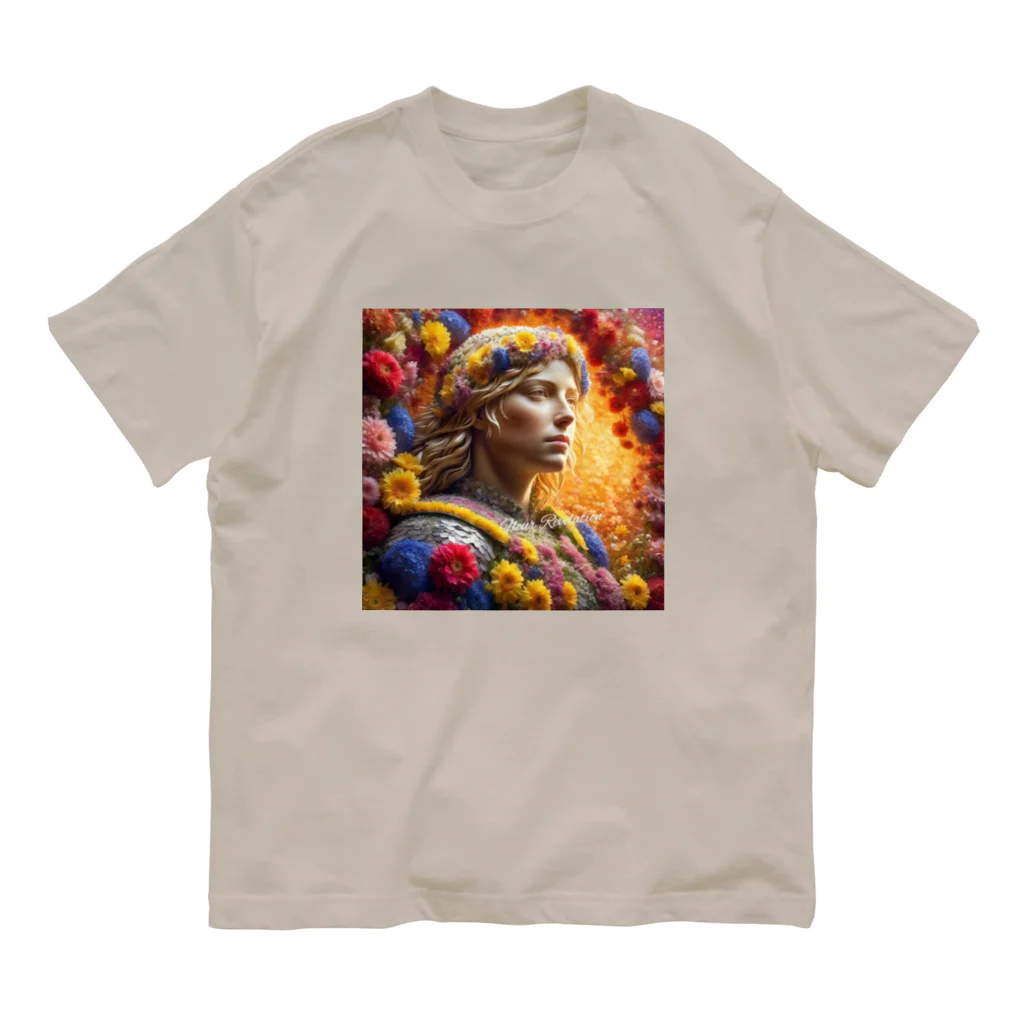 お花屋SUNのFleur Revelation「フルール・レベレーション」 Organic Cotton T-Shirt