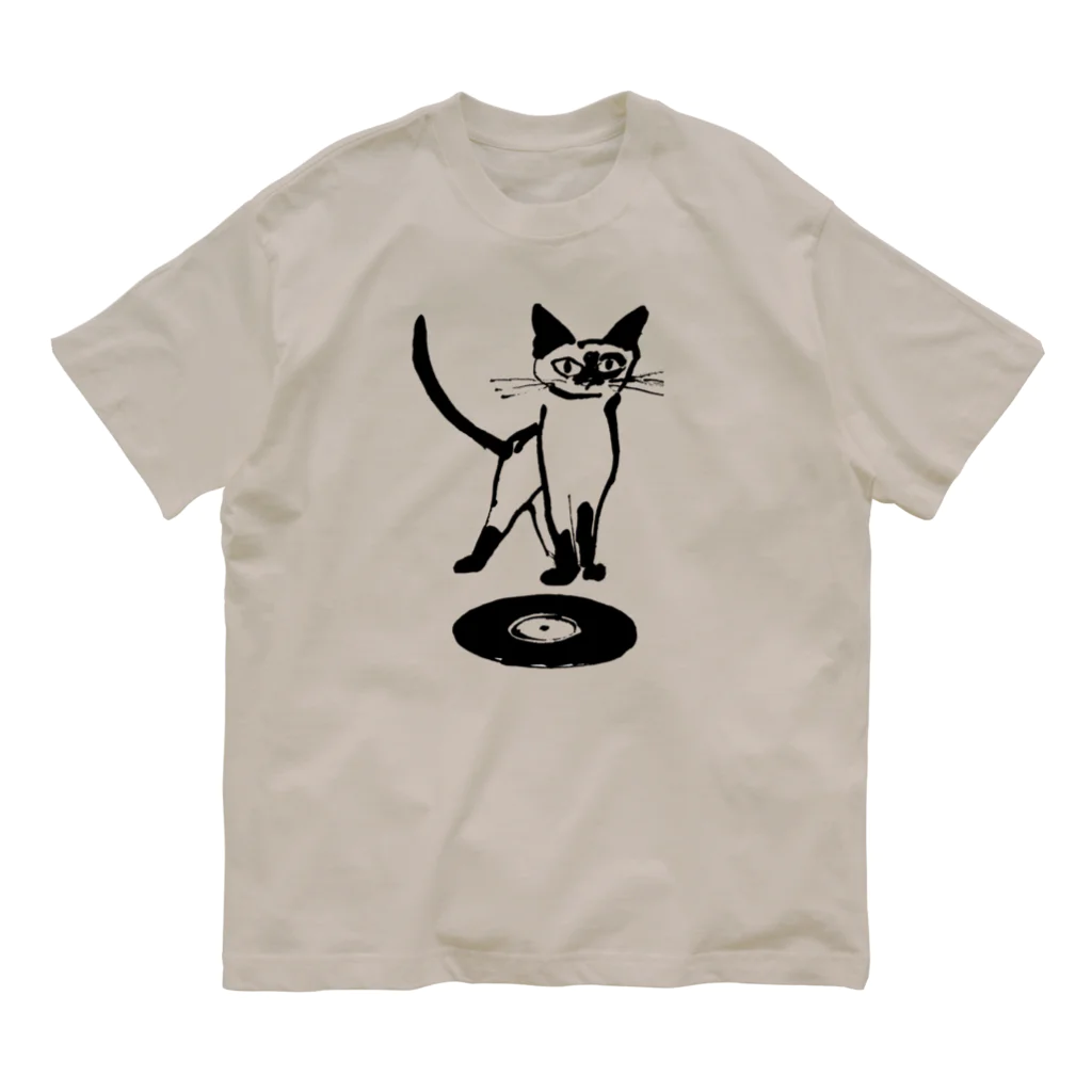 mm_jazz_dw (未定）のSiamese records オーガニックコットンTシャツ