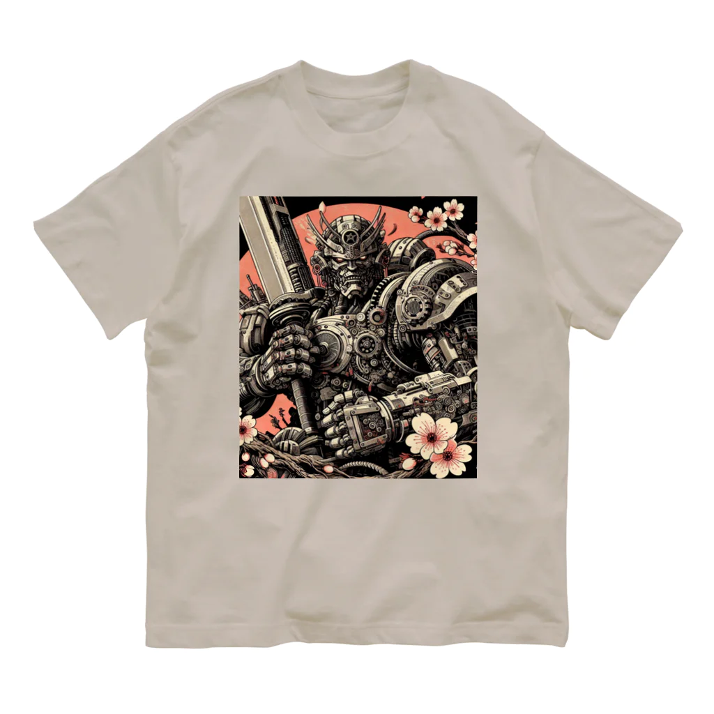 EIKATSU（和風テイスト）のサムライメカ Organic Cotton T-Shirt