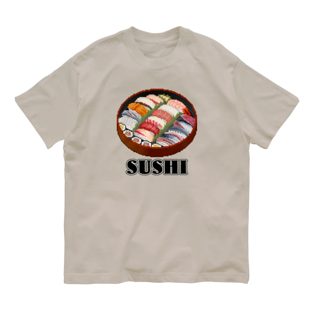 猫と釣り人のSUSHI_2R Organic Cotton T-Shirt