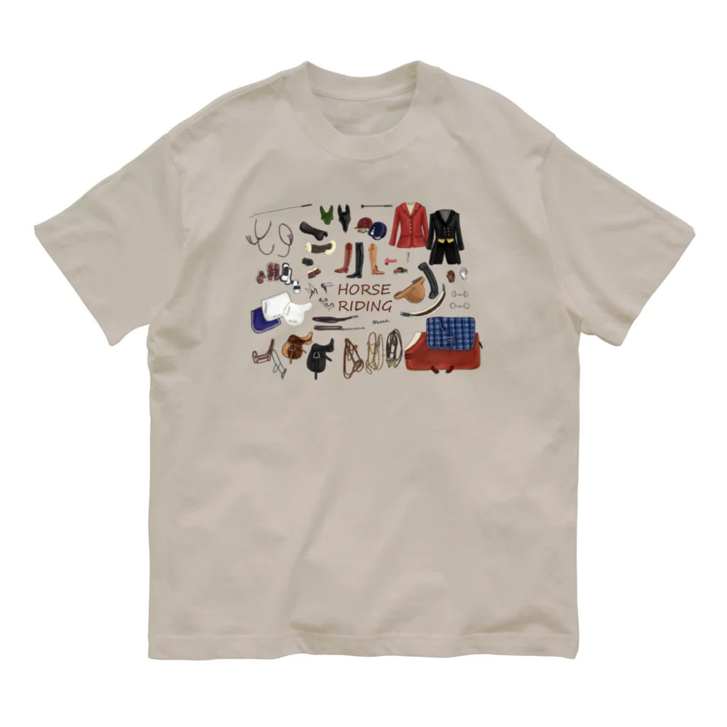 SHIROFUNE_mooooの馬具 Organic Cotton T-Shirt