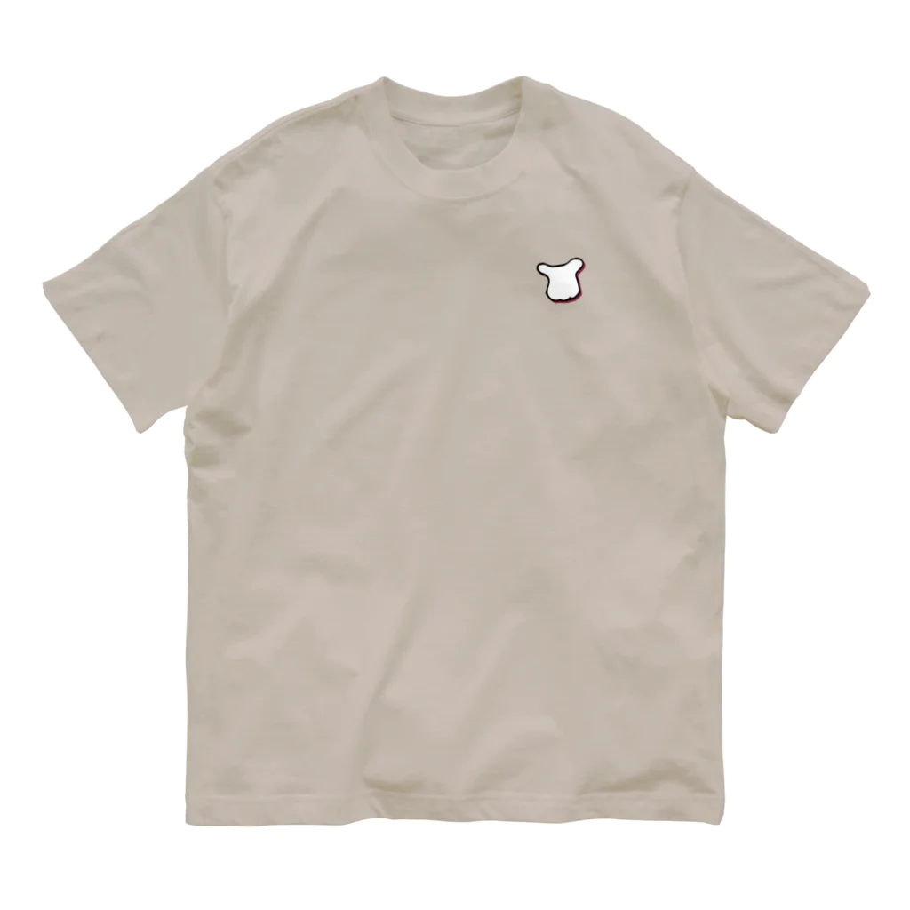 こひつじcoffeeの表：「ひ」 裏：メニュー2021夏/こひつじcoffee Organic Cotton T-Shirt