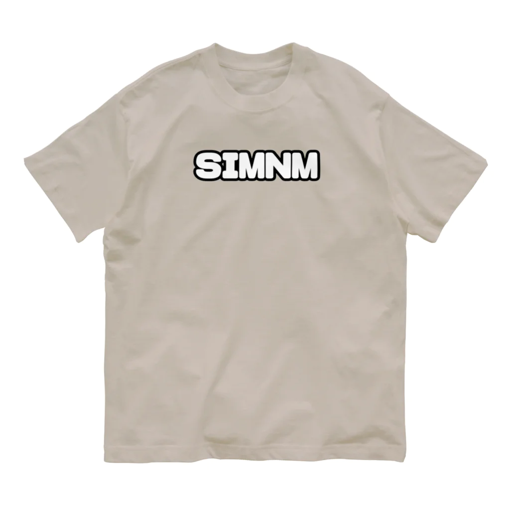 inko andのSIMNM オーガニックコットンTシャツ