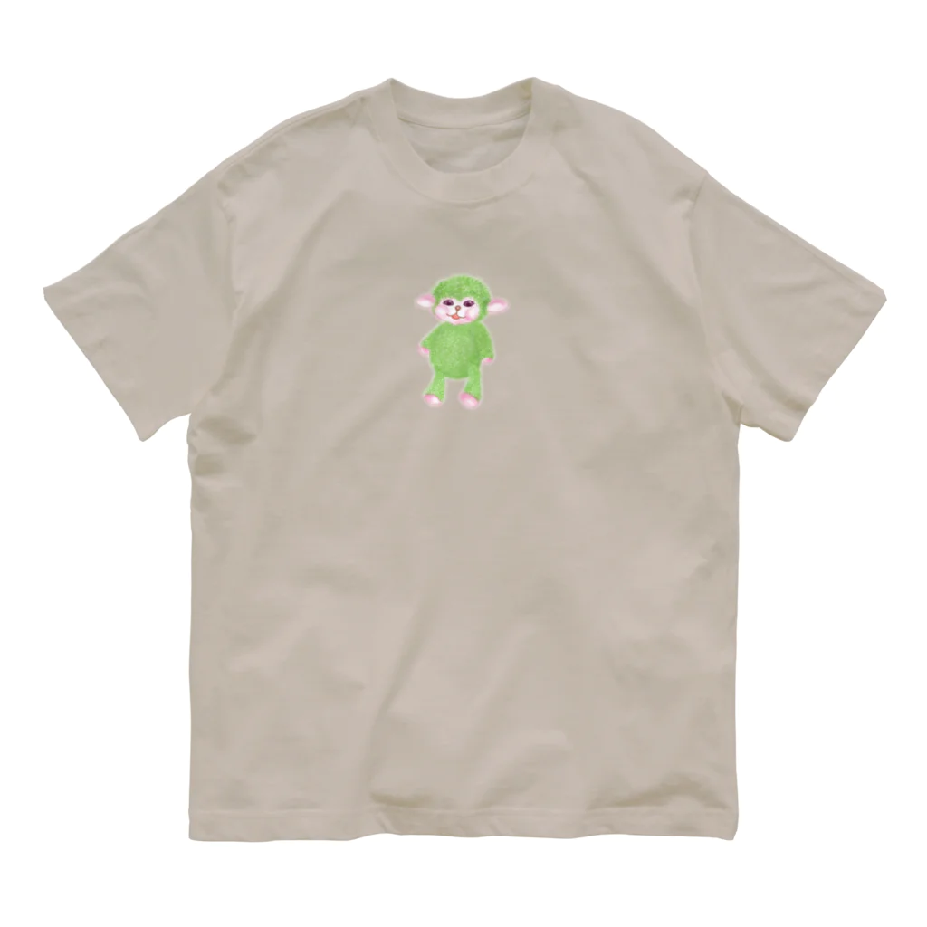 meg.meg.のひつじぼうや Organic Cotton T-Shirt