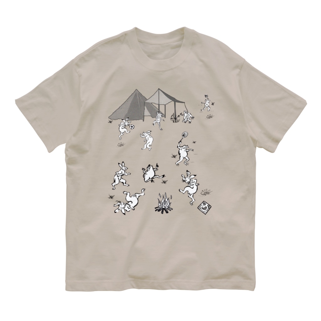 wamiの野営(キャンプ) Organic Cotton T-Shirt