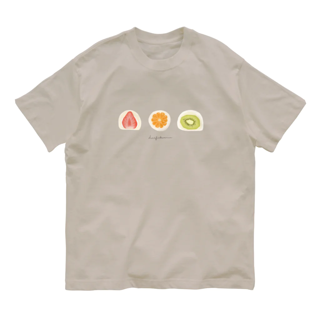 takemARTのダイフクズ オーガニックコットンTシャツ