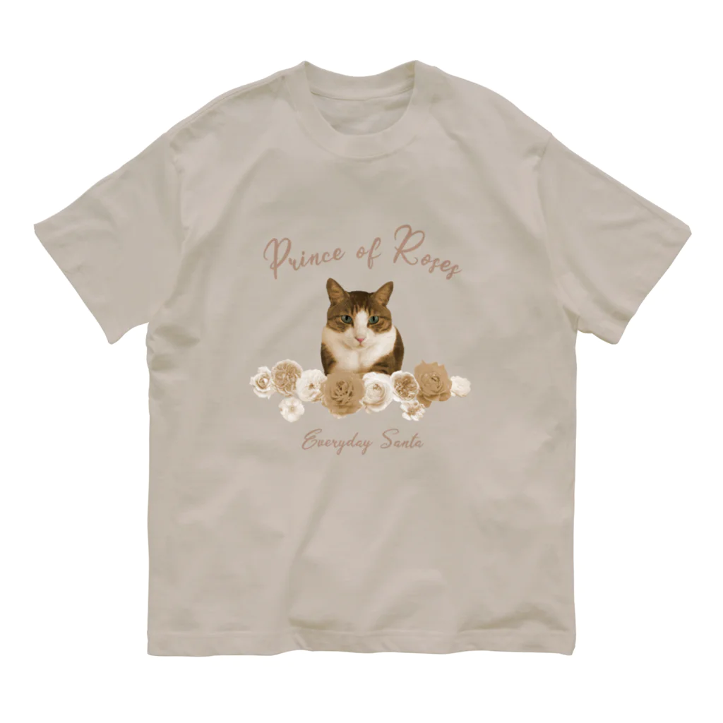 まいにちサン太ですぅのバラ王子サン太ですぅ Organic Cotton T-Shirt