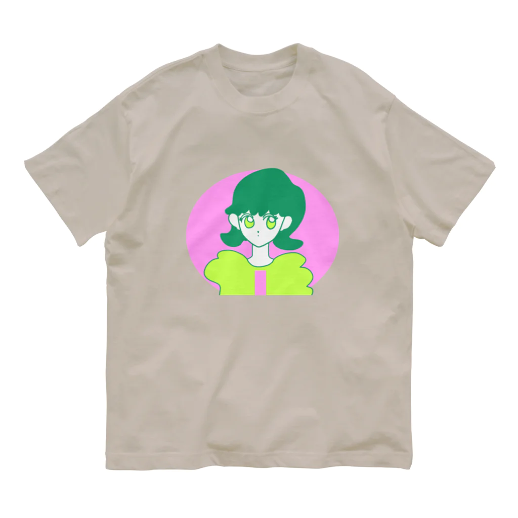 AZNDAショップ！の妖精ちゃん オーガニックコットンTシャツ