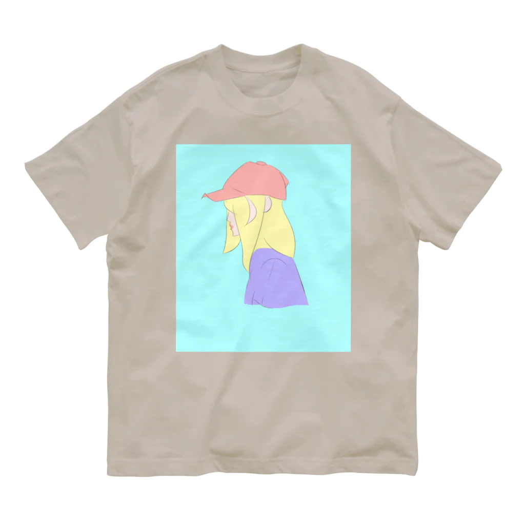 「お白湯」のベリーガール Organic Cotton T-Shirt