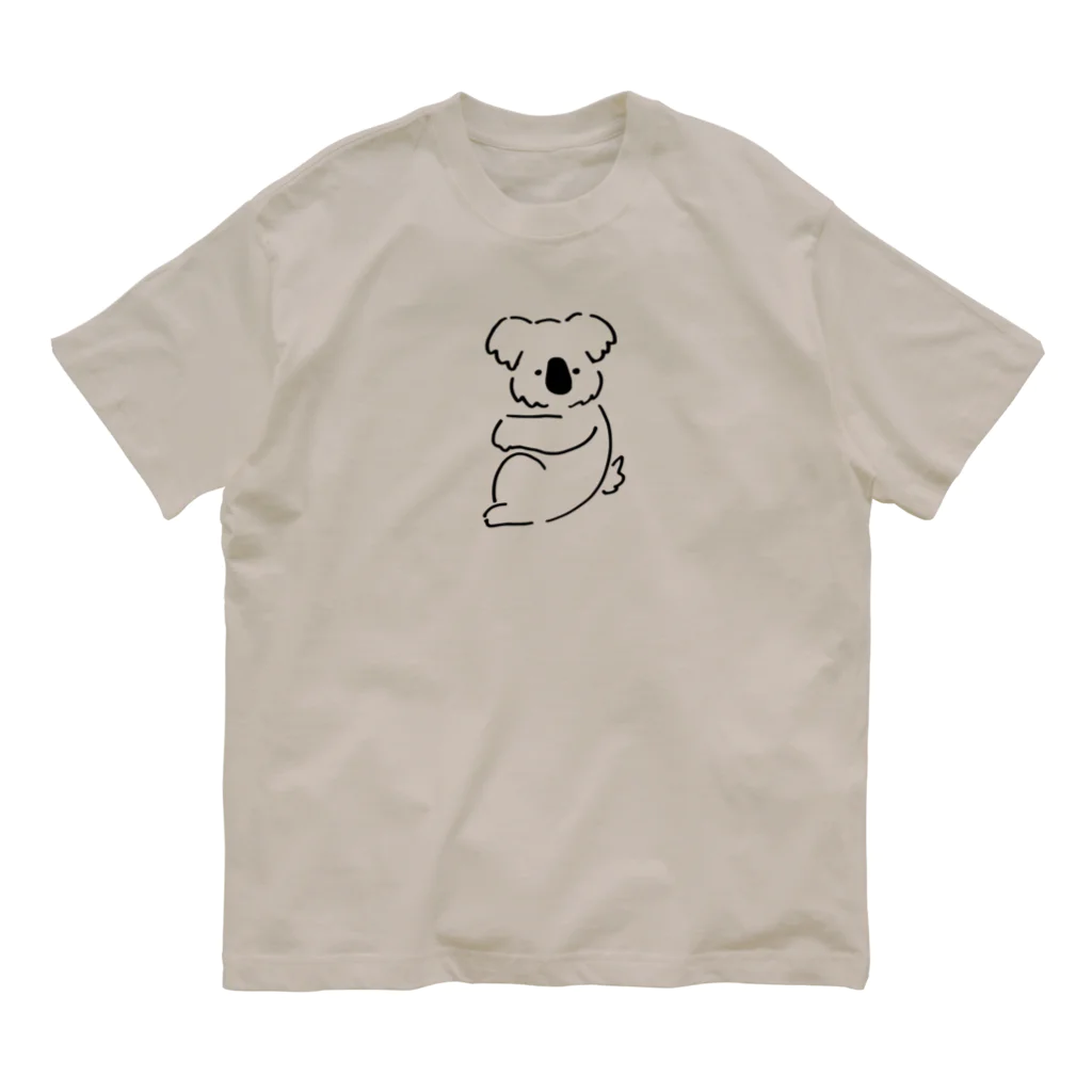 omt_yrkのコアラ オーガニックコットンTシャツ