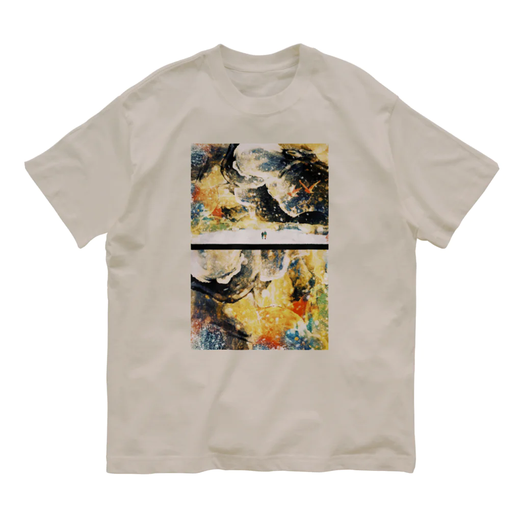 ヤマダサヲリの最後のふたり Organic Cotton T-Shirt