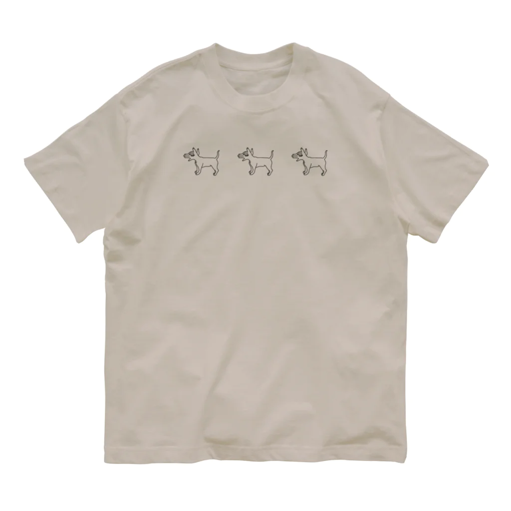 Butters13のHANDOG オーガニックコットンTシャツ