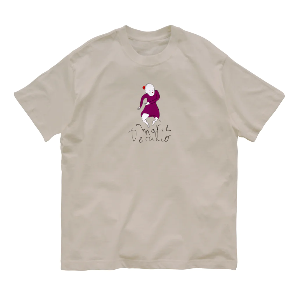 川本三吉漫画店のデカルコマリィ Organic Cotton T-Shirt